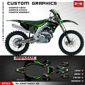 Kungfu Graphics Stickers Adhesive Decal for KX450F 2019 2020 2021 2022 2023 - Picture 1 of 16