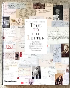 DO LAGO " TRUE TO THE LETTER " 2004 SIGNED 1ST HC/DJ VG+/VG+ FAMOUS DOCUMENTS - Picture 1 of 5