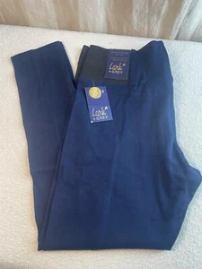 Lark And Grey Body Shaping Stretch Pants Regular Skinny Fit XL (35x28) Navy @19 - Picture 1 of 3