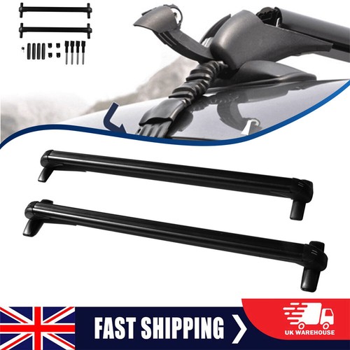 Aluminum 41.3" Universal Car Top Roof Rack Cross Bars Luggage Carrier w