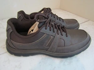 Neu im Karton Rockport XCS Get Your Kicks Bulcher braune Leder Schnürschuhe Herren 6 W - Bild 1 von 8