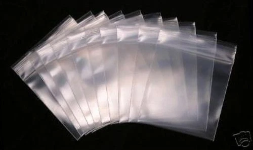 2Mil Clear Plastic Zipper Bag for Zipper Reclosable All Sizes 1 ½” x 2" to 9x12 - Image 1 of 1