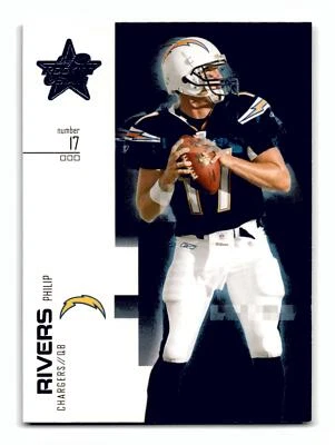 Philip Rivers 2007 Leaf Rookies & Stars #98 HOF San Diego Chargers NM-MINT - Image 1 of 2