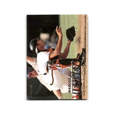 Marcus Jensen 1997 Fleer #484 San Francisco Giants Baseball Card NM - Image 1 of 3