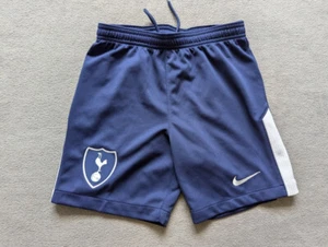 Tottenham Hotspur Nike 2017 2018 Home Shorts Boys size S Blue - Picture 1 of 13