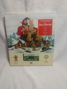 Paul Bunyan Rabbit Ears Book & Cassette Golden Books by Jonathan Winters - Picture 1 of 2