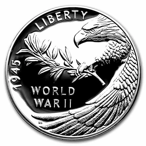 (2020) World War II V75 Silver Anniversary Medal Pf (w/Box & CoA) - SKU#233725 Cover