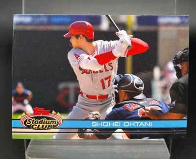 121 Shohei Ohtani - 2019 Topps Throwback TBT #21 - 1991 Stadium Club - Image 1 of 2