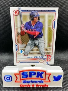 2021 Bowman Draft 1st Edition FREDDY VALDEZ RED SOX BD-96 - Picture 1 of 1