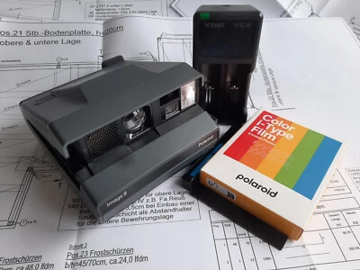 POLAROID Image 2 fotocamera istantanea con adattatore per pellicola i-Type - lotto 2 - Immagine 1 di 4