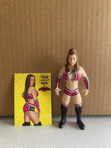 Chelsea Green MWFP Major Wrestling Figure Podcast Bendies Figure WCS Exc Loose Cover