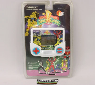 Videogame LCD portátil Tiger Electronics Power Rangers 1994 novo lacrado! - Imagem 1 de 4