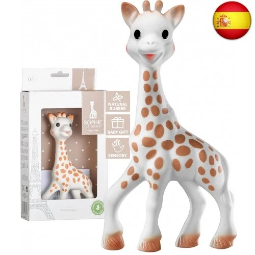 Sophie la girafe con caja regalo - 100% hevea - Imagen 1 de 4