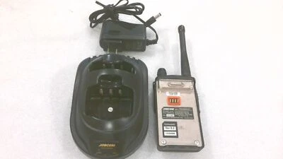 ​JOBCOM UHF MODEL JU-410 2-WAY RADIO WITH RAPID CHARGER, HANDHELD TRANSCEIVER - Image 1 of 4
