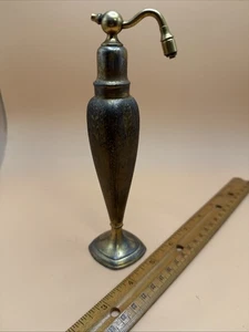 Vintage Quaker Parfümzerstäuber goldfarben verziert filigran - Bild 1 von 5