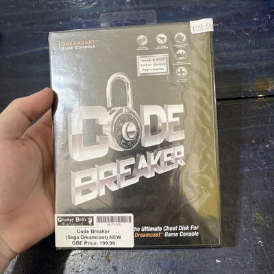 Code Breaker for Sega Dreamcast NEW SEALED Authentic - Image 1 of 4