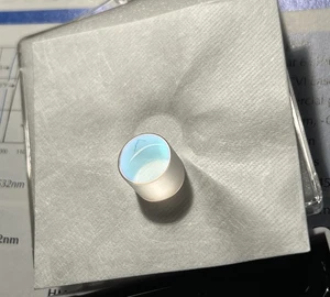 CVI HM YAG mirror for 1064/532nm Ø1/2" 99%R @ 0° PLCX .50 meter ROC - Picture 1 of 5