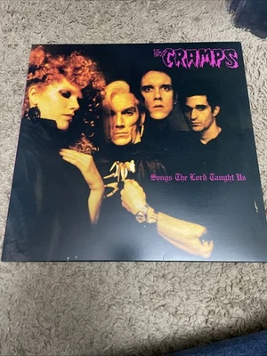 The Cramps Songs The Lord Taught Us Purple Marble Vinyl LP Ltd Ed NEW Reissue - Image 1 of 3