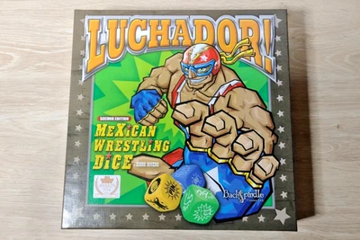 LUCHADOR! Mexican Wrestling Dice Game - 2nd Edition - Backspindle Games  - Image 1 of 4