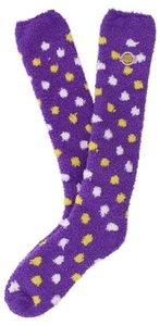 FBF Originals Womens Los Angeles Lakers Sleepsoft Polka Socks Purple M, Color: - Picture 1 of 2