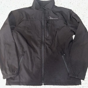 Ducks Unlimited Jacket Mens Medium Black Full Zip Jacket - Poly Shell / Lined - Picture 1 of 6