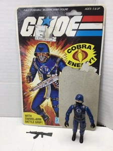 Ufficiale Cobra GI Joe 1983 completo di 32 carte posteriori complete - Foto 1 di 14