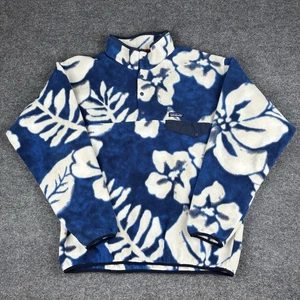 Pullover Patagonia Synchilla Snap-T Para Hombre XL Especias Jardín Floral Azul Hawaiano - Imagen 1 de 7