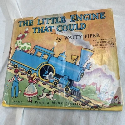 Little Engine That Could Dust Jacket 1954 First Edition  Color Illustrations - Image 1 of 4