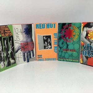 5 Red Hot Chili Peppers VHS Tapes What Hits? Octopus Off The Map Funky Monks - Picture 1 of 13