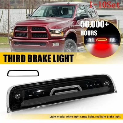 3rd Third Brake Light Fit For 2010-19 Dodge Ram 1500 2500 3500 55372082 1-10Set - Image 1 of 4