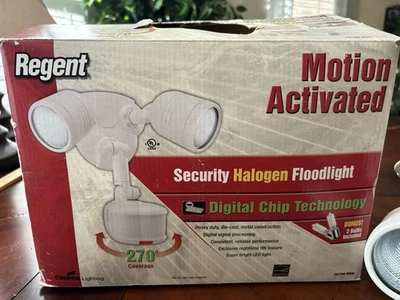 Proyector halógeno de seguridad activado por movimiento Regent con chip digital Foto 1 de 4