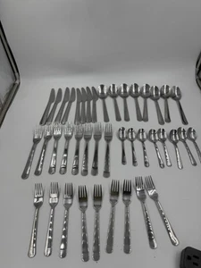 Juego de cubiertos de 40 piezas de acero inoxidable IKEA 224 22 servicio para 8 - Imagen 1 de 19