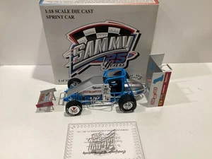 1/18 GMP #1 Sammy Swindell Channel Lock 25th Anniversary Silver 1997 Sprint Car - Picture 1 of 2
