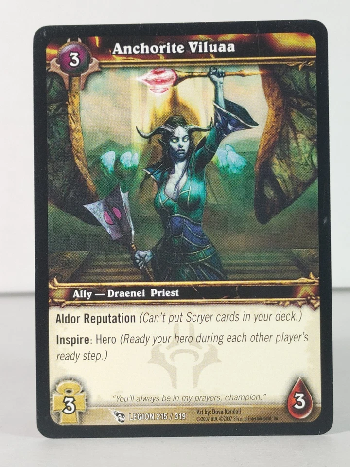 Anchorite Viluaa - March of the Legion - 215/319 - singles - Common - Image 1 of 1