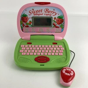 Sweet Berry Learning Laptop Bilingual WinFun Electronic Toy Computer Vintage - Picture 1 of 8