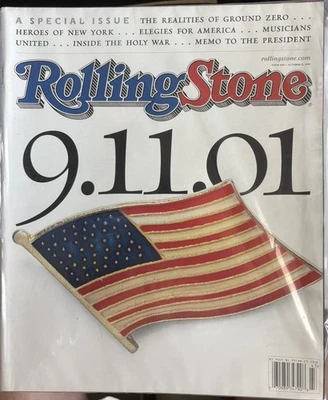 Rolling Stone Magazine 9/11 Tribute Issue #880 October 25, 2001 - Image 1 of 2