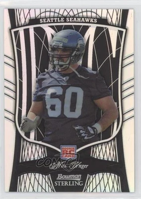 2009 Bowman Sterling Black Refractor /50 Max Unger #41 Rookie RC - Image 1 of 2