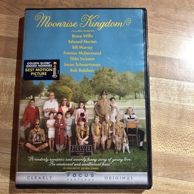 Moonrise Kingdom (2012) DVD Bruce Willis Bill Murray Comedy Drama New SEALED - Image 1 of 3