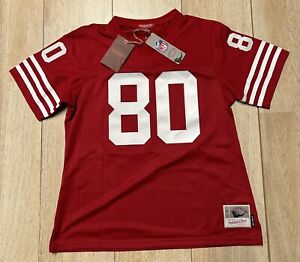 San Francisco 49ers Red Mitchell & Ness JERRY RICE Womens Jersey #80