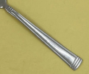 FARBERWARE LINEA GLOSSY 18/10 STAINLESS FLATWARE VERTICAL LINES FLAT TIP -CHOICE - Picture 1 of 6
