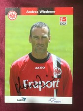 Autogramm ANDREE WIEDENER-Eintracht Frankfurt 05/06-Ex-Werder Bremen-AK