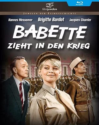 Babette zieht in den Krieg - mit Brigitte Bardot - Filmjuwelen BLU-RAY - Bild 1 von 2