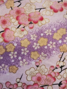 Malva Oro Japonés Tela de Algodón 150cm Ancho Ideal para Confección Por 50cm JP4 - Imagen 1 de 11