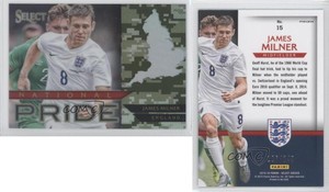 2015-16 Panini Select National Pride Camo Prizm /249 James Milner #15