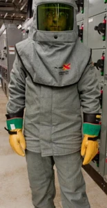 OBERON ARC 40 Electric Arc Flash Coat 49 Cal SET PANTS+JACKET Men's USA - Picture 1 of 24