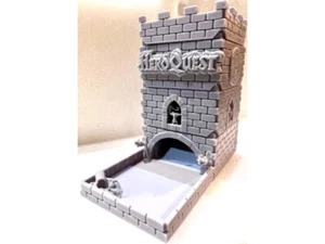 heroquest dicetower 3d printed - gift - tabletop game - Foto 1 di 4