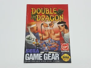 Double Dragon Sega Spielausrüstung nur authentisches Handbuch * - Bild 1 von 14