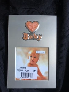 Lawrence Frames Infant/baby/Child Girl Photo Frame New Nursery/room 3”x3” - Picture 1 of 3