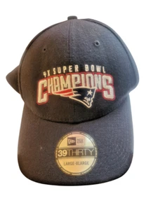 Gorra New Era 39THIRTY Patriots 4X Campeones del Super Bowl L/XL Ajuste Flexible NFL - Imagen 1 de 6