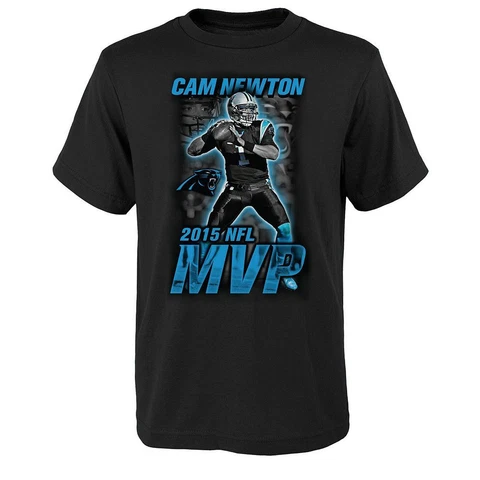 Carolina Panthers CAM NEWTON nfl 2015 MVP Jersey Shirt YOUTH KIDS BOYS (L-LARGE) Cover